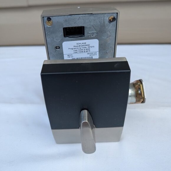 Schlage Touch™ Keyless Touchscreen Deadbolt - Picture 3 of 5